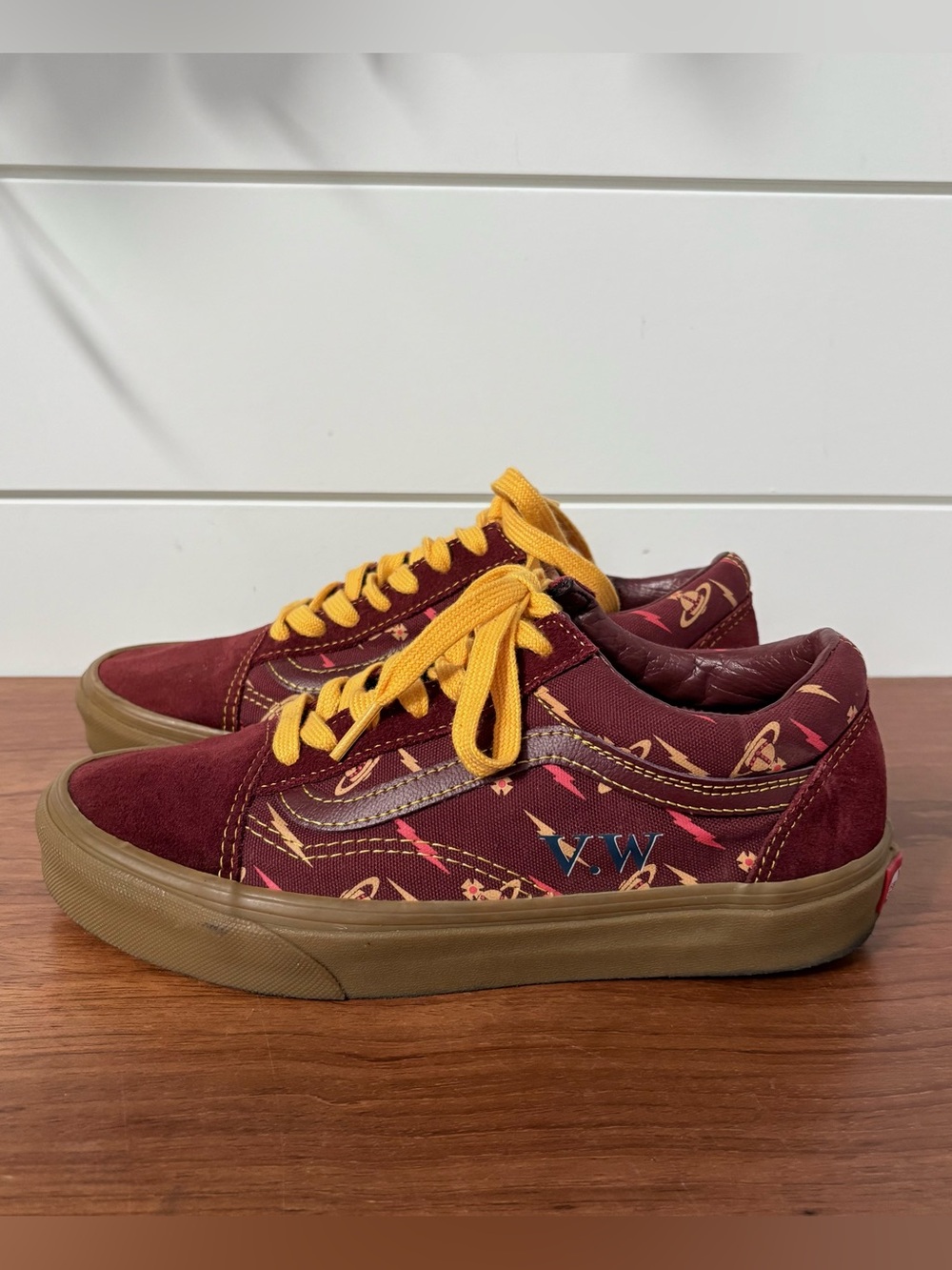 Vans Old Skool Anglomania x Vivienne Westwood Thunderbolt Sneakers Shoes 7.5 / 6